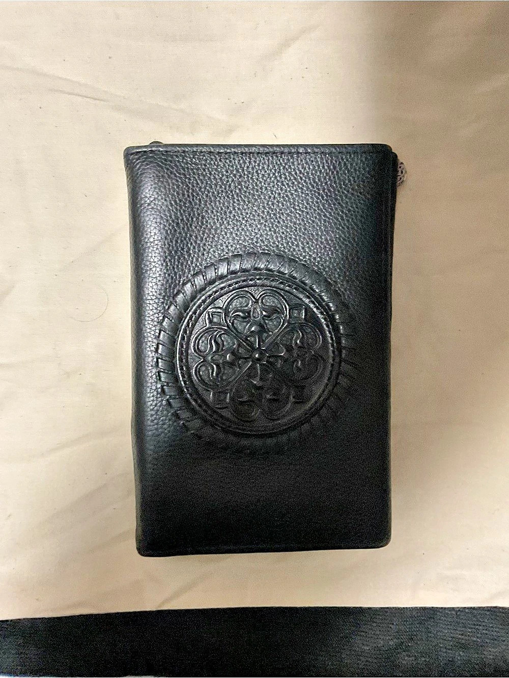 Brighton Black Leather-Style Wallet